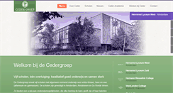 Desktop Screenshot of cedergroep.nl