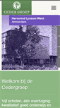 Mobile Screenshot of cedergroep.nl